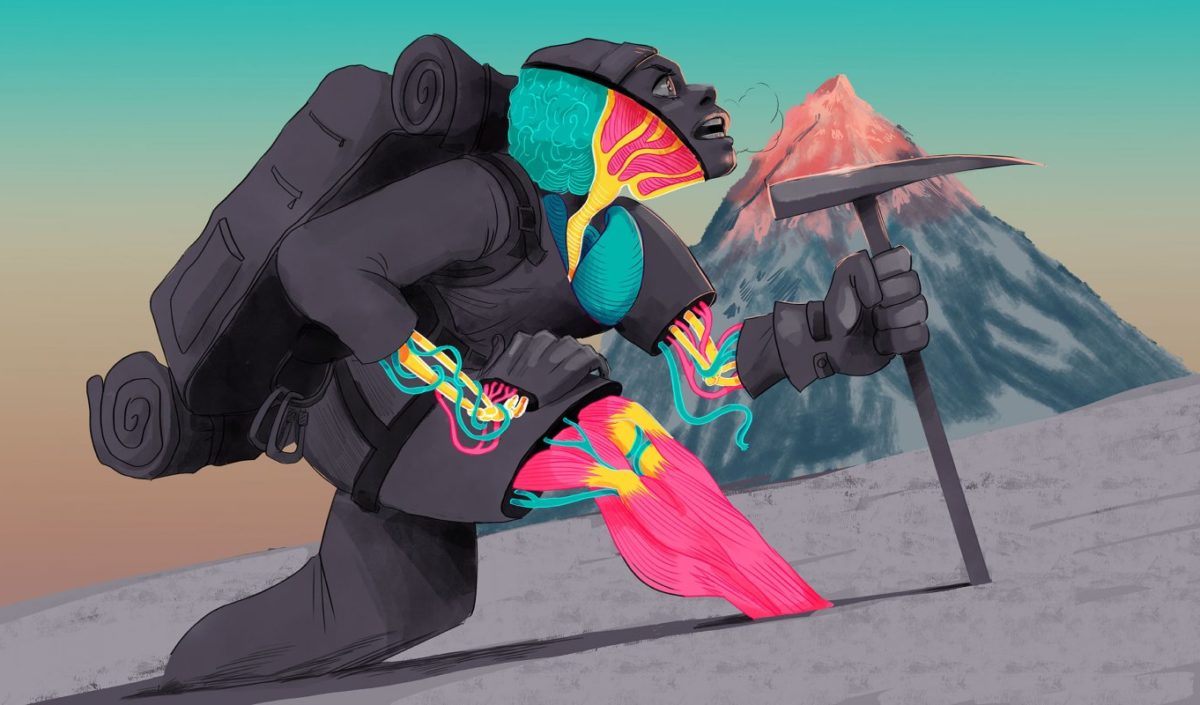 Votre corps travaille constamment pendant une ascension