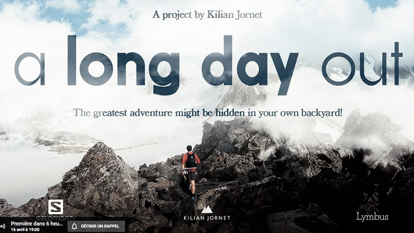 Affiche de "A Long Day Out" de Kilian Jornet